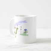 Loch Ness Kaffeetasse (Vorderseite Links)