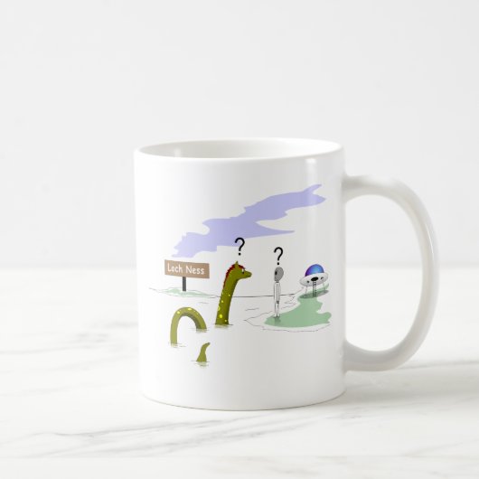 Loch Ness Kaffeetasse (Rechts)
