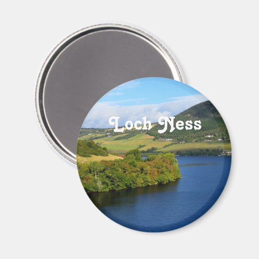 Loch Ness Magnet (Vorderseite/Rückseite)