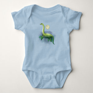 Loch Ness Monster Baby Strampler
