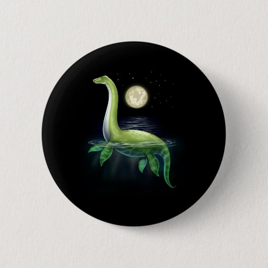 Loch Ness Monster Button (Vorderseite)