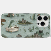Loch-Ness-Monster Case-Mate iPhone Hülle (Rückseite (Horizontal))