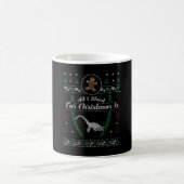Loch Ness Monster Christmas Ugly Shirt Kaffeetasse (Mittel)