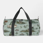 Loch-Ness-Monster Duffle Bag (Rückseite)