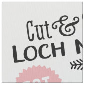 Loch Ness Monster Fabric - Fun DIY Plush Stoff (Nahaufnahme)