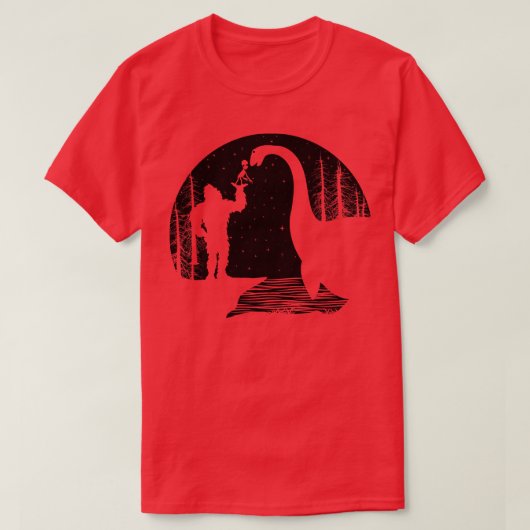 Loch ness Monster Funny T-Shirt (Design vorne)