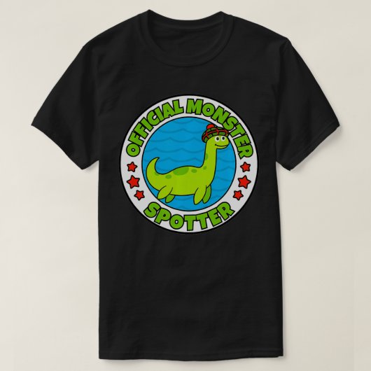 Loch Ness Monster für Kinder Offizieller Monsterpl T-Shirt (Design vorne)