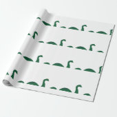 Loch Ness Monster Geschenkpapier (Ungerollt)