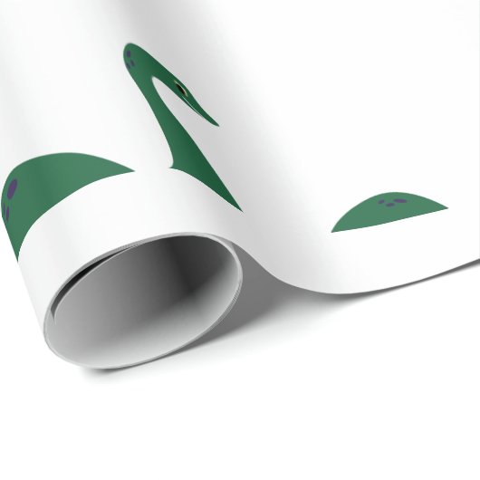 Loch Ness Monster Geschenkpapier (Rolleneckpunkt)