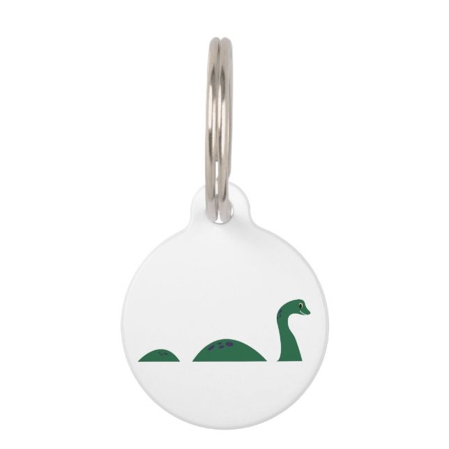Loch Ness Monster Haustiermarke (Vorderseite)