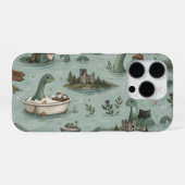 Loch-Ness-Monster iPhone Hülle (Rückseite (Horizontal))