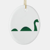 Loch Ness Monster Keramik Ornament (Rechts)