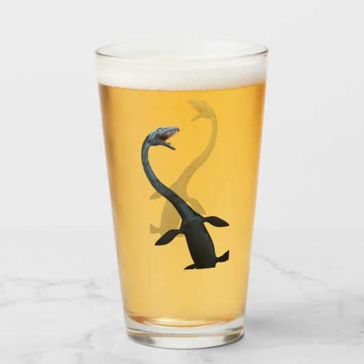 Loch Ness Monster (Krebs) Glas (Vorne (Gefüllt))