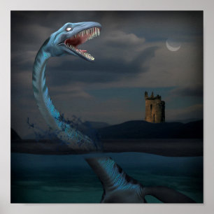 Loch Ness Monster (Krebs) Poster