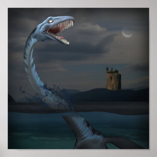 Loch Ness Monster (Krebs) Poster (Vorne)