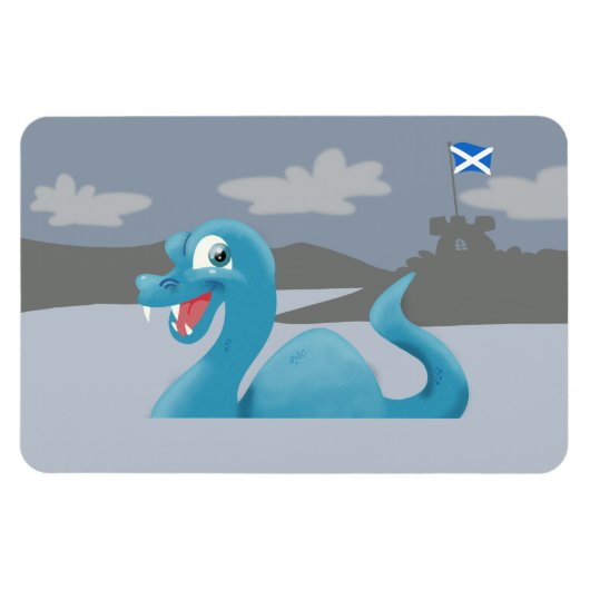 Loch Ness Monster Magnet (Horizontal)