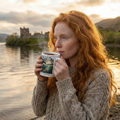 Loch-Ness-Monster-Mythos | Whimsigoth-Folklore Kaffeetasse
