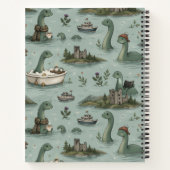 Loch-Ness-Monster Notizblock (Rückseite)