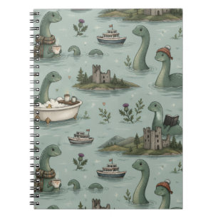 Loch-Ness-Monster Notizblock