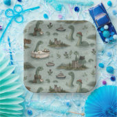 Loch-Ness-Monster Pappteller (Party)