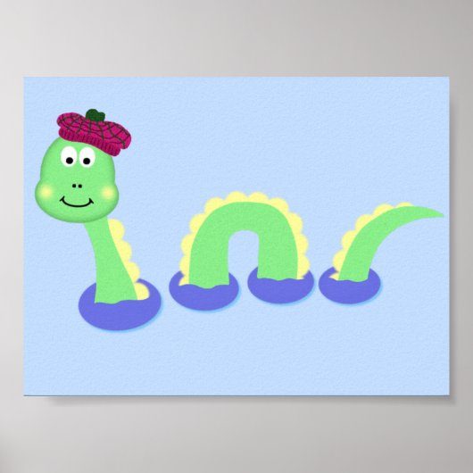 Loch Ness Monster Poster (Vorne)