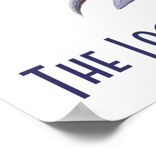 Loch Ness Monster Poster (Ecke)