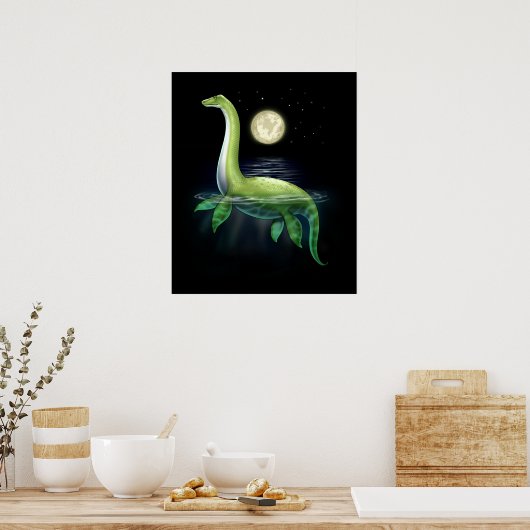 Loch Ness Monster Poster (Küche)