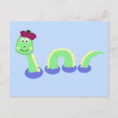 Loch Ness Monster Postkarte (Vorderseite)