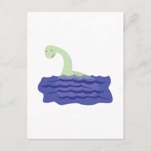Loch Ness Monster Postkarte