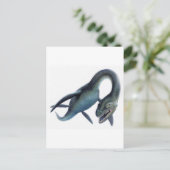 Loch Ness Monster Postkarte (Stehend Vorderseite)