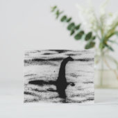 Loch Ness Monster Postkarte (Stehend Vorderseite)