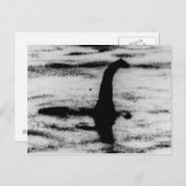 Loch Ness Monster Postkarte (Vorne/Hinten)