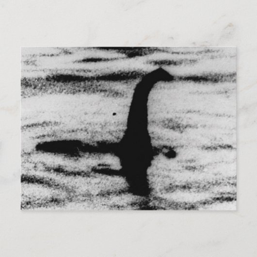 Loch Ness Monster Postkarte (Vorderseite)