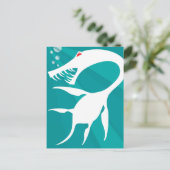 Loch Ness Monster Postkarte (Stehend Vorderseite)