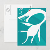 Loch Ness Monster Postkarte (Vorne/Hinten)