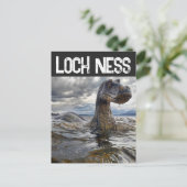 LOCH NESS MONSTER Postkarte (Stehend Vorderseite)