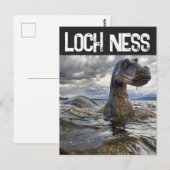 LOCH NESS MONSTER Postkarte (Vorne/Hinten)