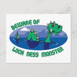 Loch Ness Monster Postkarte