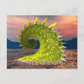 Loch Ness Monster Postkarte (Vorderseite)