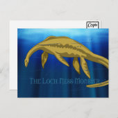 Loch Ness Monster Postkarten (Vorne/Hinten)