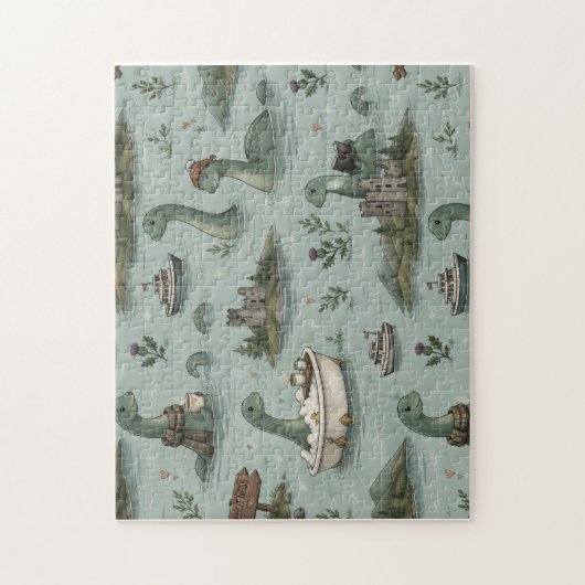 Loch-Ness-Monster Puzzle (Vertikal)