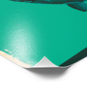 Loch Ness Monster Reiseplakat Fotodruck (Ecke)