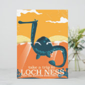 Loch ness Monster Reiseprint (Stehend Vorderseite)