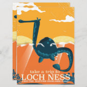 Loch ness Monster Reiseprint (Vorne/Hinten)