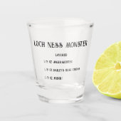 Loch ness Monster-Schuss-Glas Schnapsglas (Vorderseite)