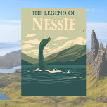 Loch Ness Monster Scotland Travel Vintag Postkarte<br><div class="desc">Entdecken Sie die Legende des Monsters Loch Ness mit dieser Vintagen Postkarte aus dem berühmtesten Loch Schottlands. Das geheimnisvolle Geschöpf, liebevoll als "Nessie" bekannt, hat schon seit Generationen Fantasie gefangen genommen. Mit seinem Retro-Design bringt Sie diese Postkarte zu den versunkenen Küsten von Loch Ness, wo sich Folklore und Abenteuer im...</div>