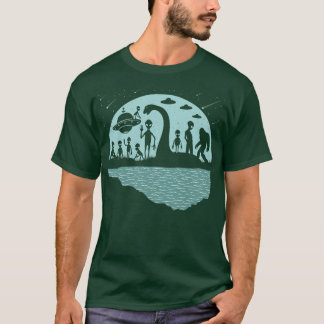 Loch Ness Monster und 6 T-Shirt