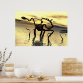 Loch Ness Monster! (Wasserungeheuer) Poster (Küche)