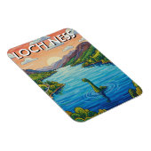 Loch Ness Nessie Reise Magnet (Rechte Seite)