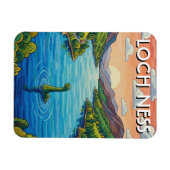 Loch Ness Nessie Reise Magnet (Horizontal)
